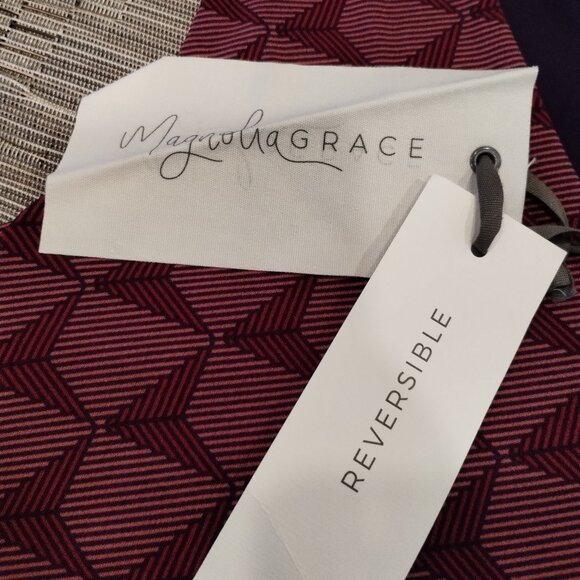 Magnolia Grace Perissa Purple Reversible Sleeveless Dress Size S NWT - Picture 12 of 12